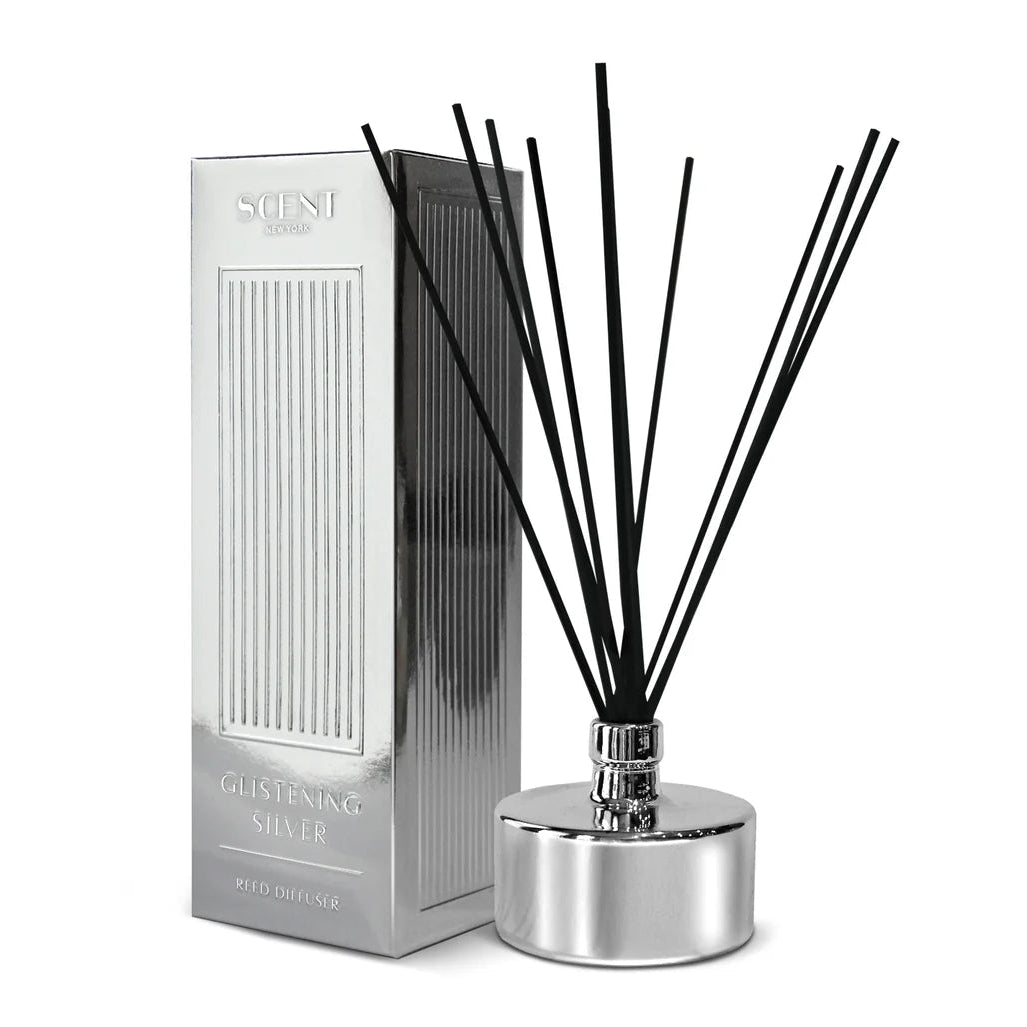 Glistening Silver Reed Diffuser