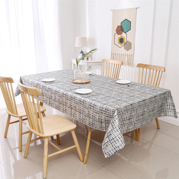 Majestic Pure Ocean Weave Jacquard Tablecloth - Thumbnail 3