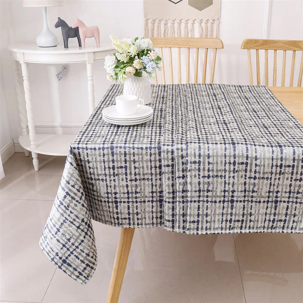 Ocean Weave Tablecloth Jacquard