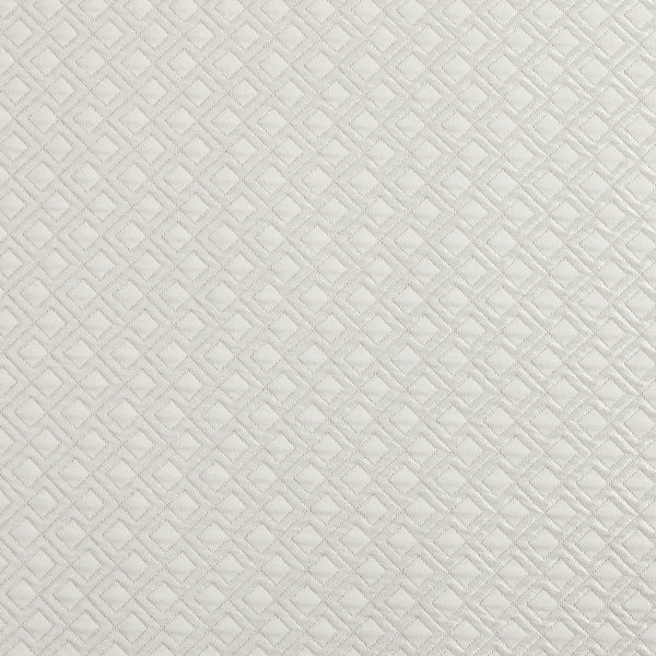 Geometric - White Gold Tablecloth Jacquard