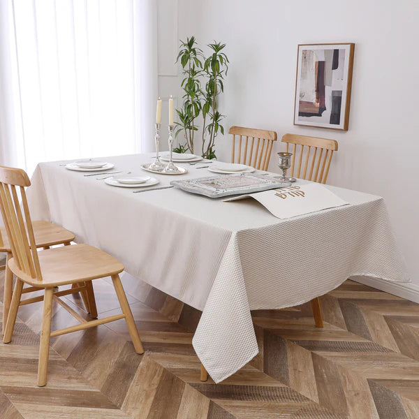 Majestic Pure Chenille Jacquard Tablecloth - Thumbnail 3
