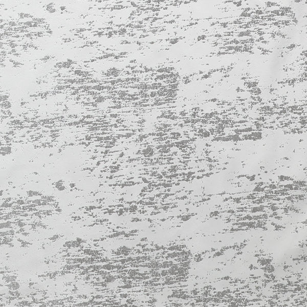 Silver Mosaic Print Velvet Tablecloth