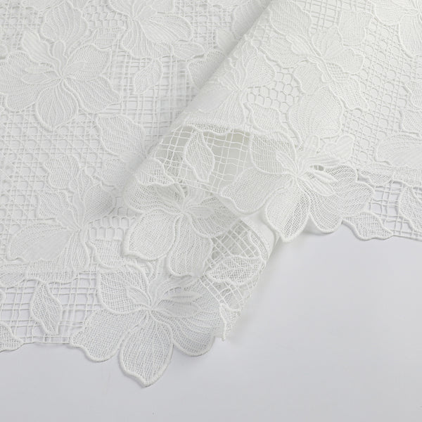 Flower Tablecloth Lace Lined