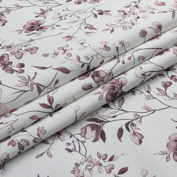 Harvest Weave - Mauve Flowers