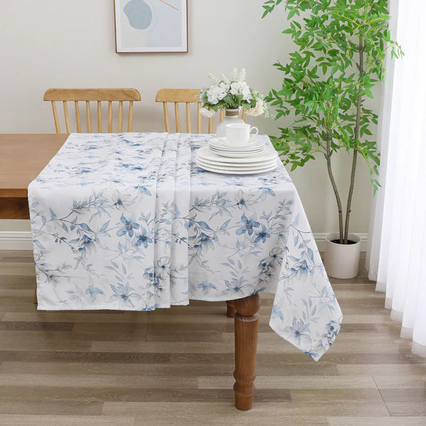 Harvest Weave - Soft Blue Flowers
