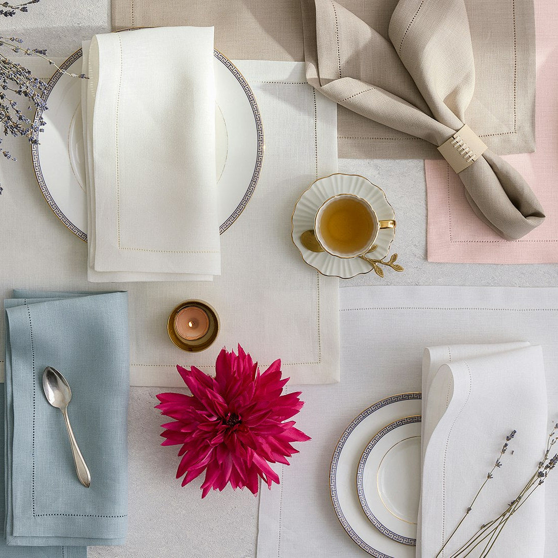 Valentina Hemstitch Tablecloth