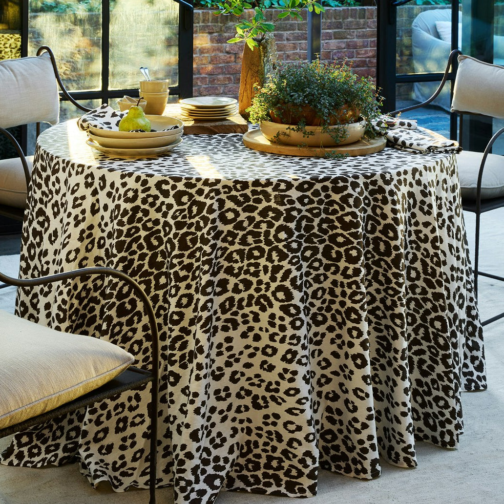 Iconic Leopard Tablecloth