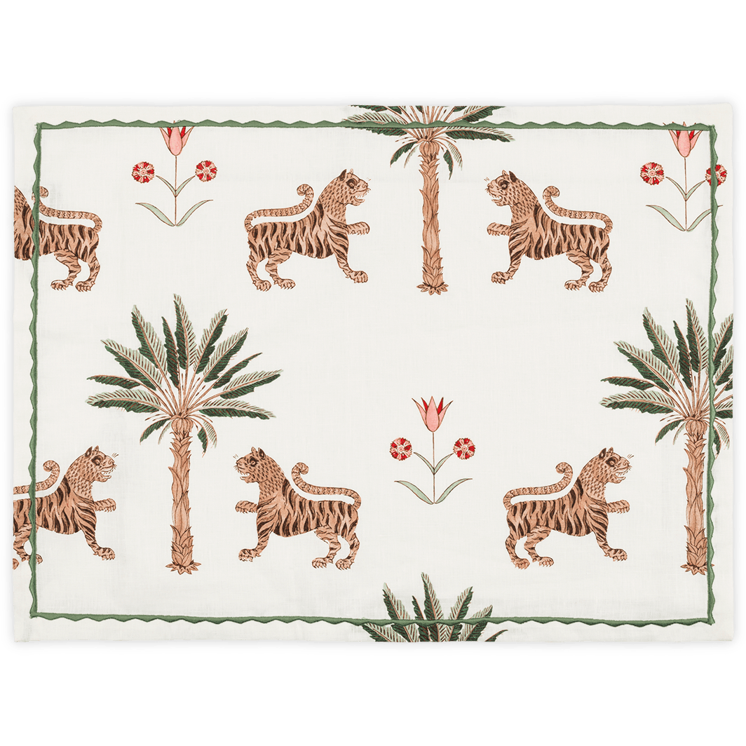 Tiger Palm Tablecloth
