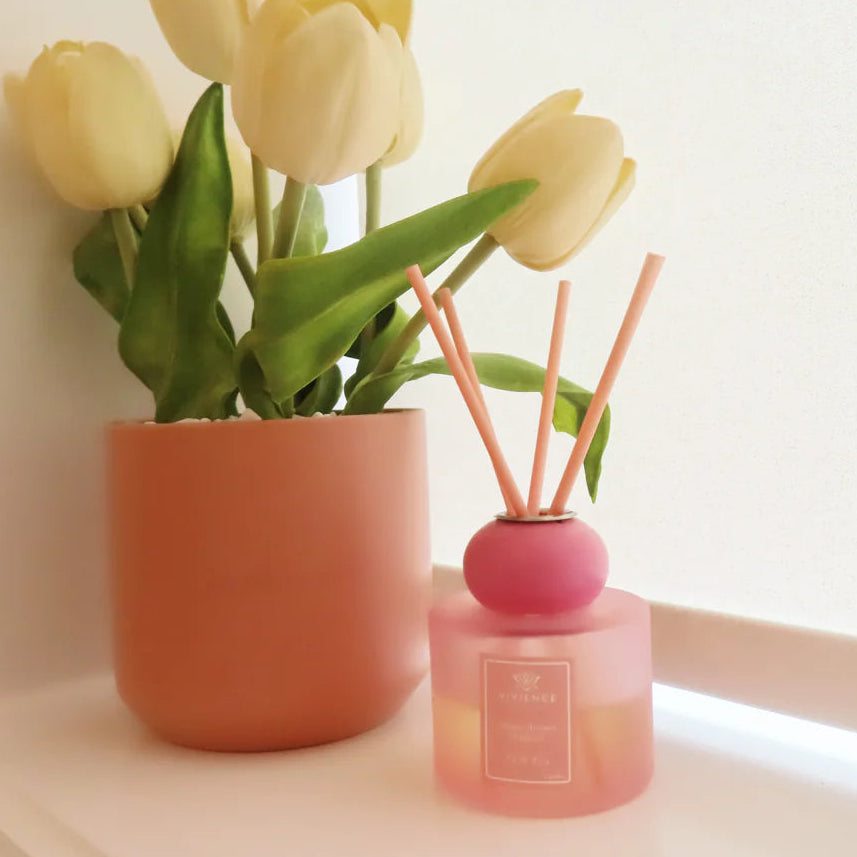 Set of 2 Diffusers - Blue & Pink