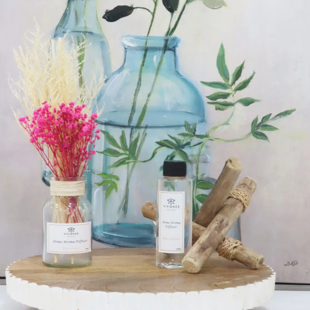 Flower Reed Diffuser, White Flower Scent