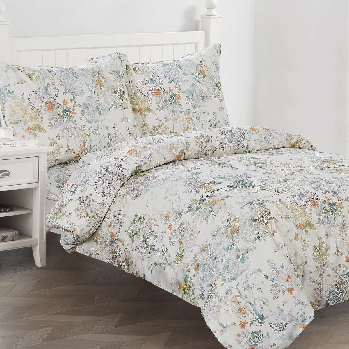 French Abstract 6 Piece Bedding Set