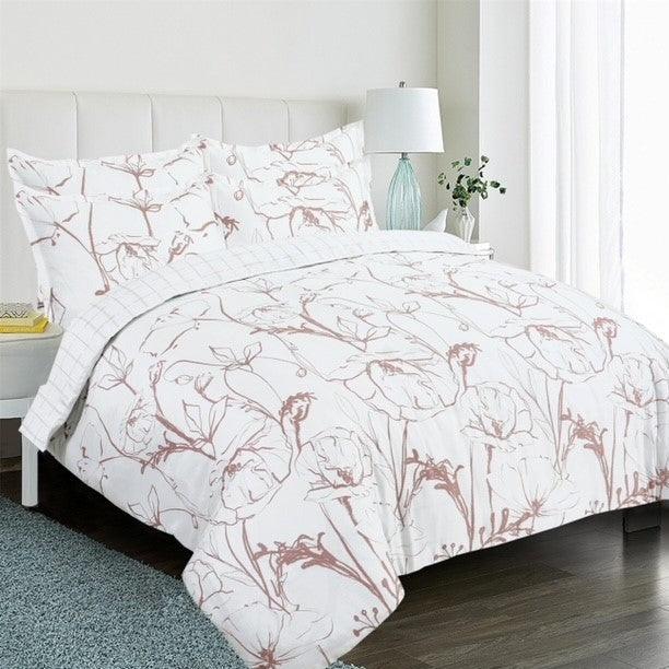 Amelia 4 Piece Bedding Set - Elegant Linen