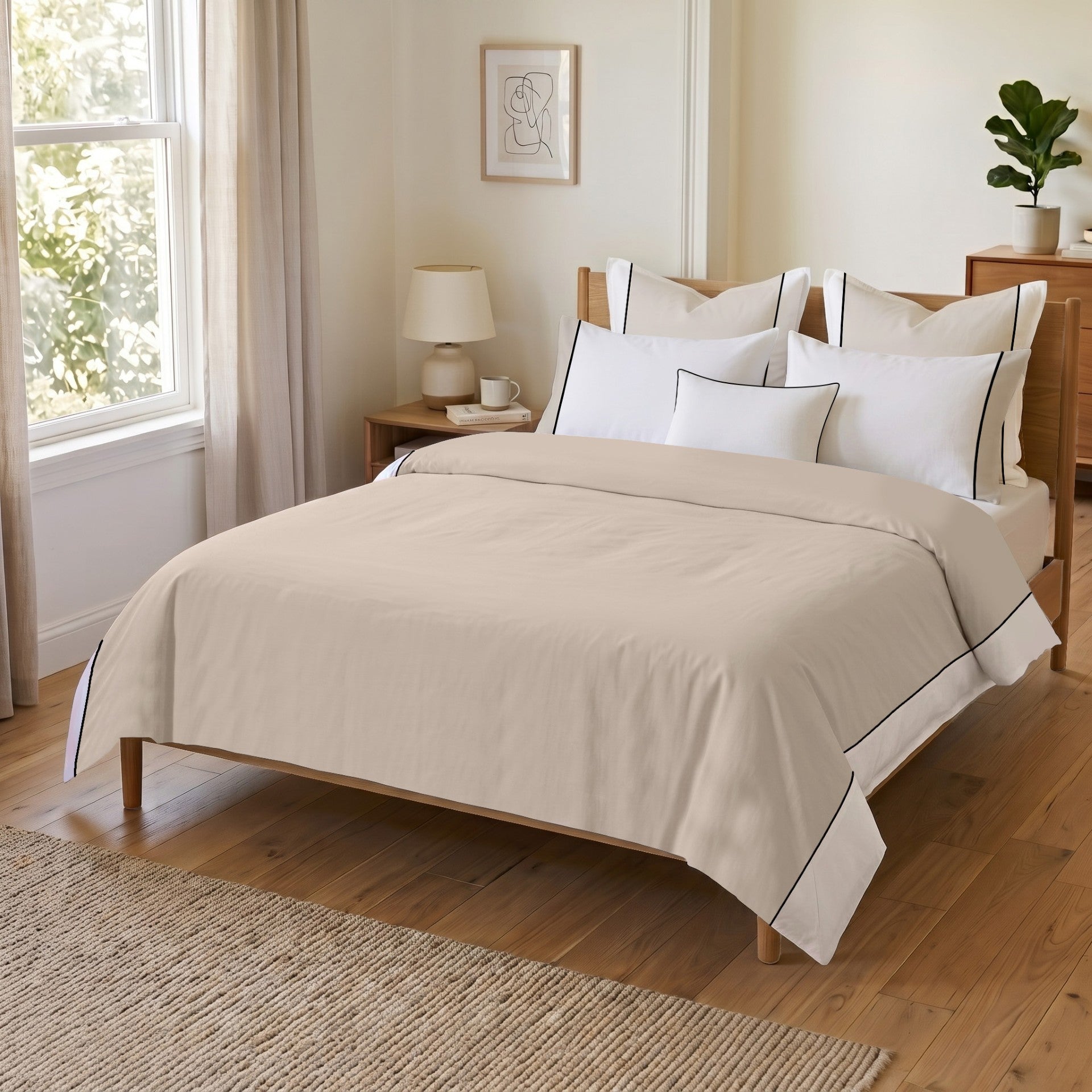 Serenity 4 Piece Bedding Set