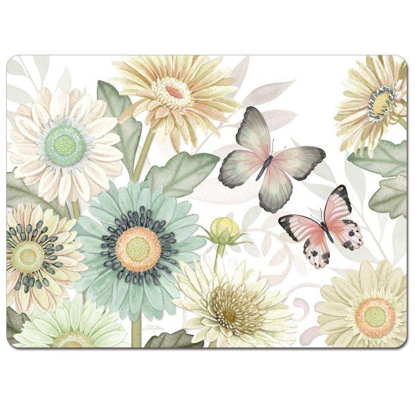 Boho Butterfly – HB Cork-back Placemat - Elegant Linen
