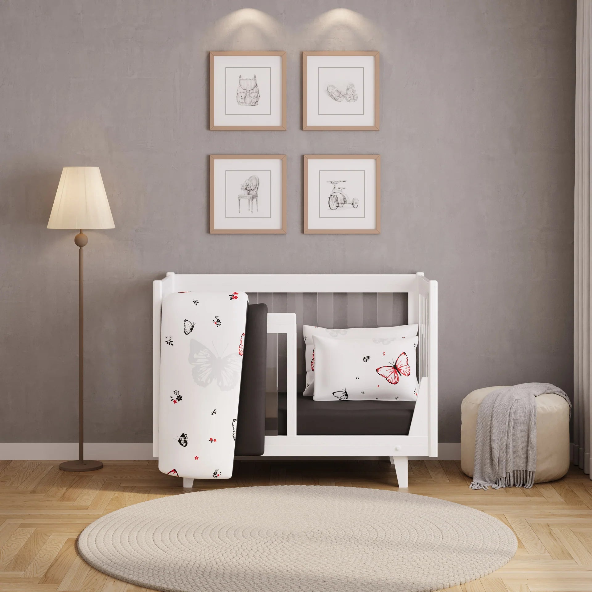 The Vienna 4 Piece Bedding Set