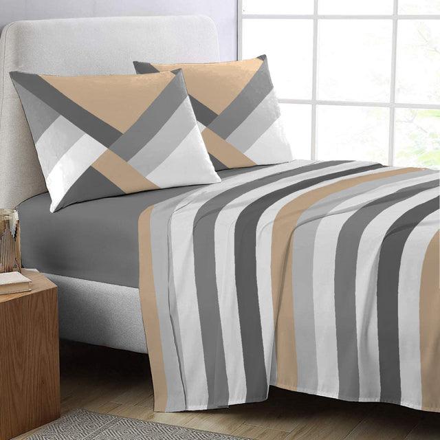 Charlton 4 Piece Bedding Set - Elegant Linen