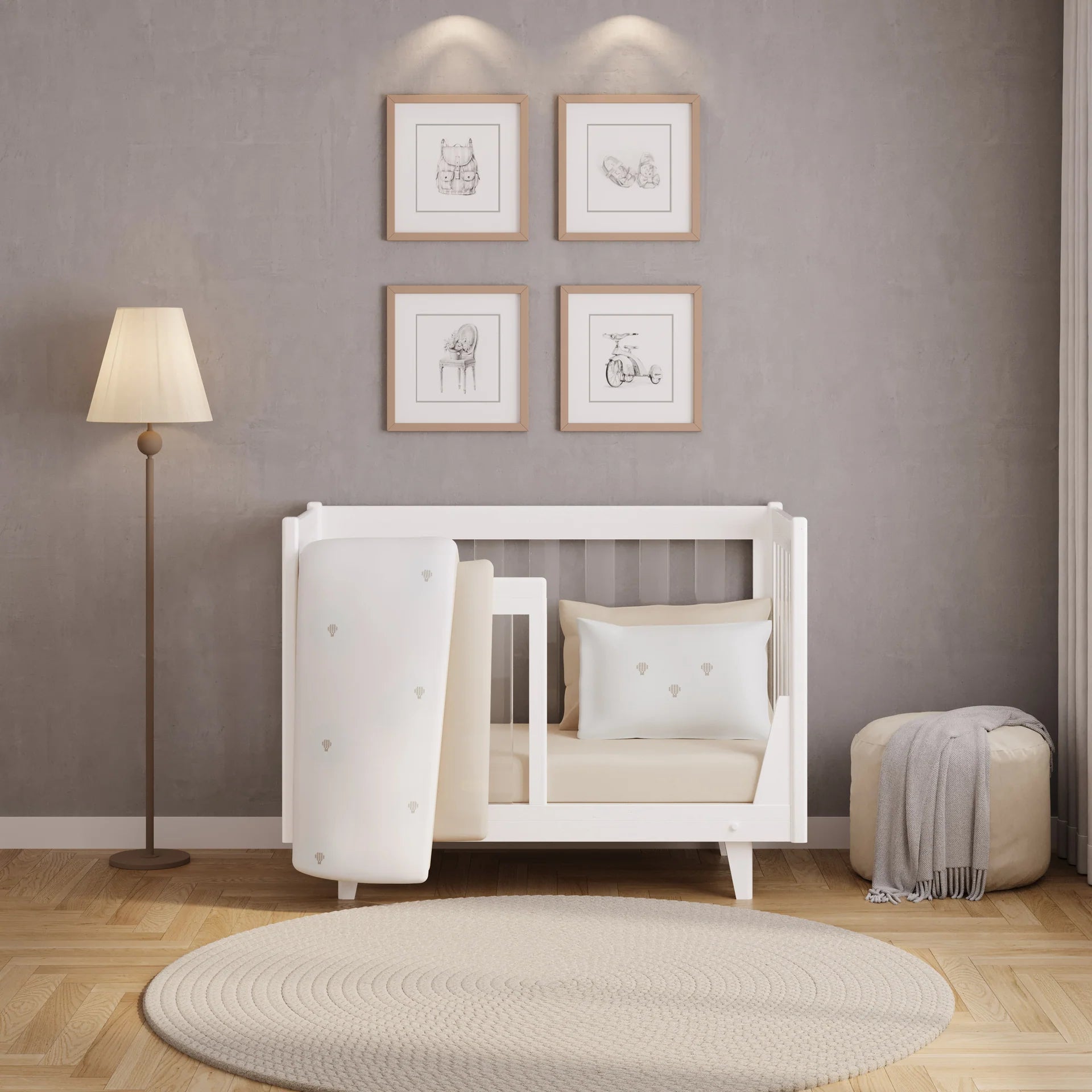 The Ellery 4 Piece Crib Set