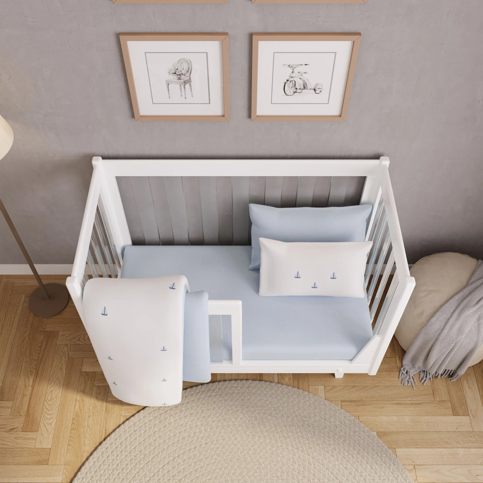 The Portofino 4 Piece Crib Set