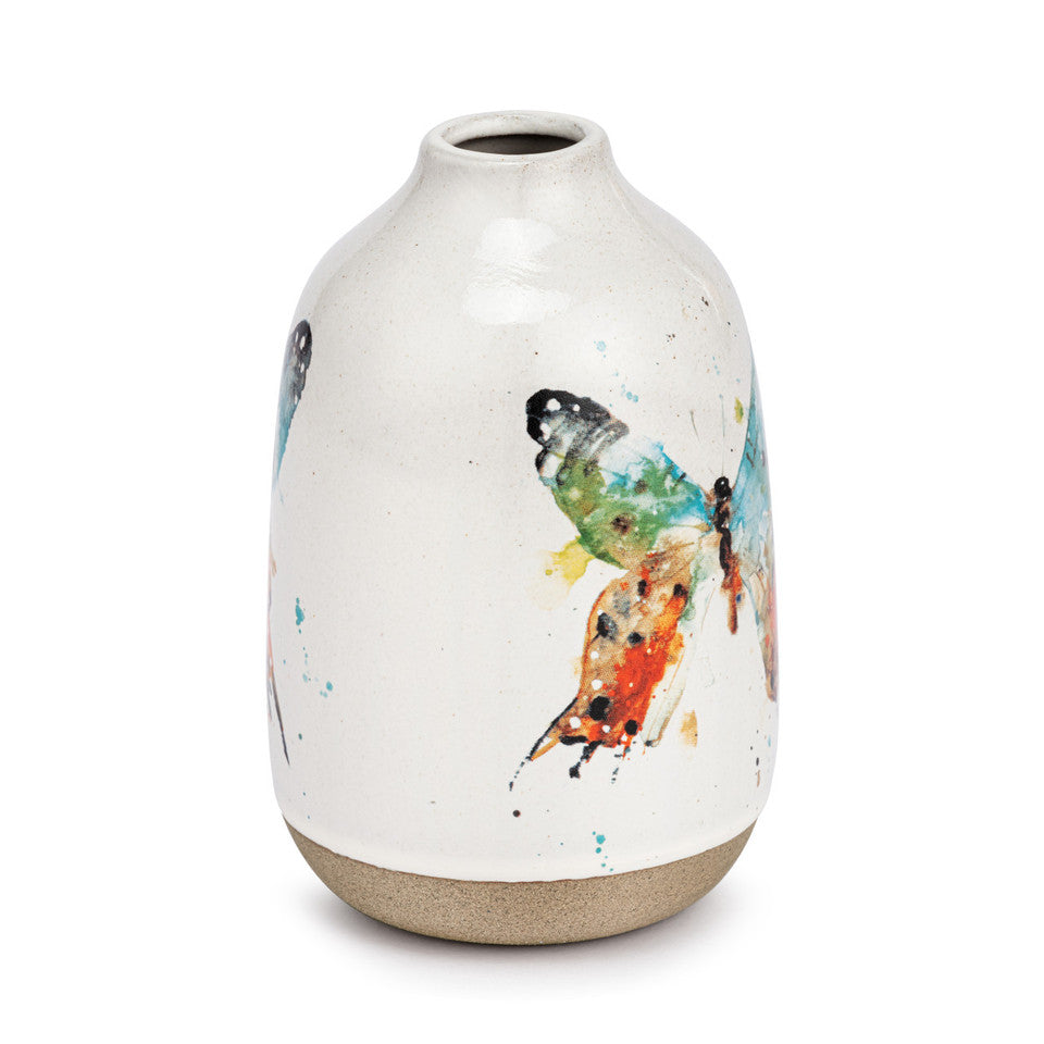 Butterfly Collection - Multi Color Butterfly Vase