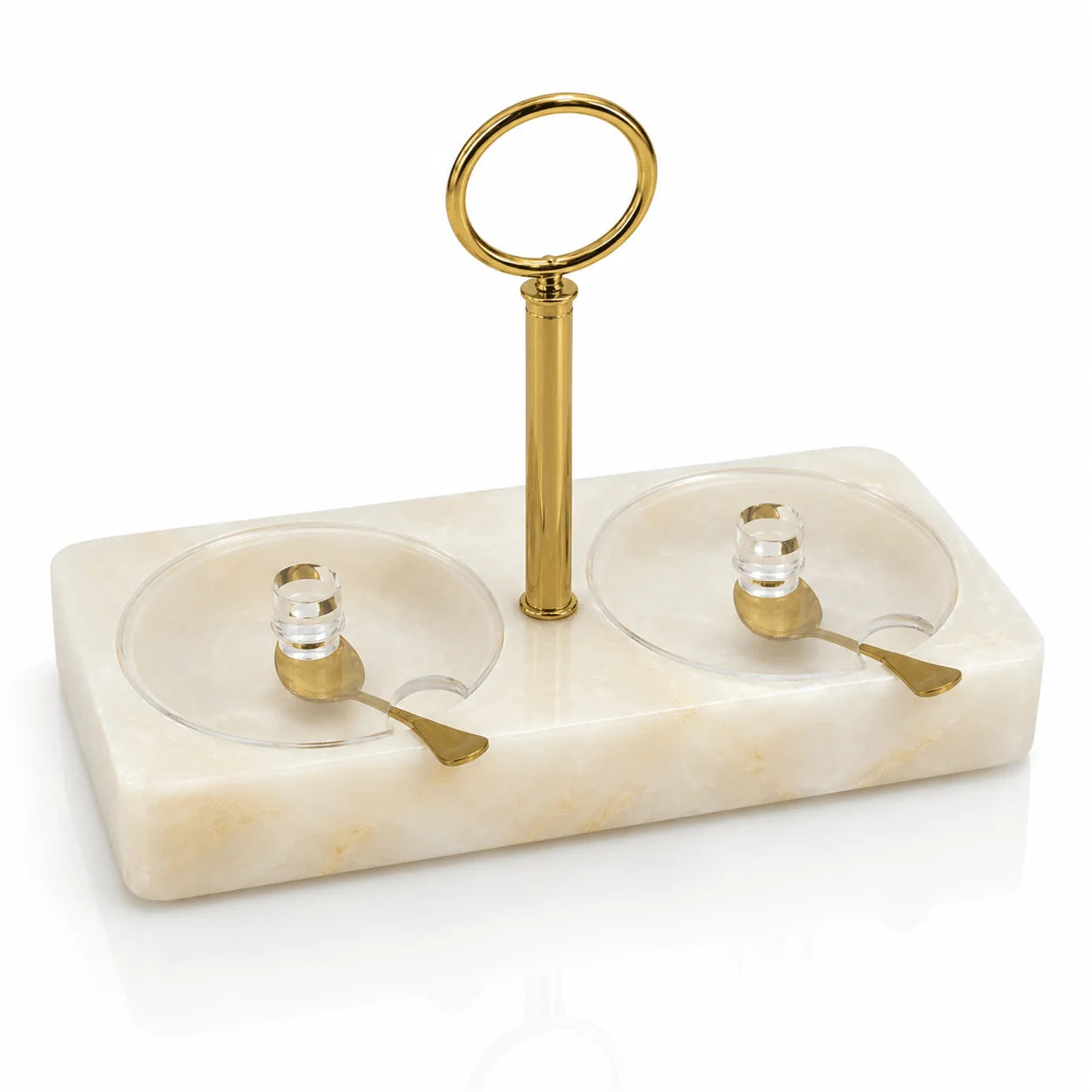 Rosh Hashana Resin Honey Salt Dish