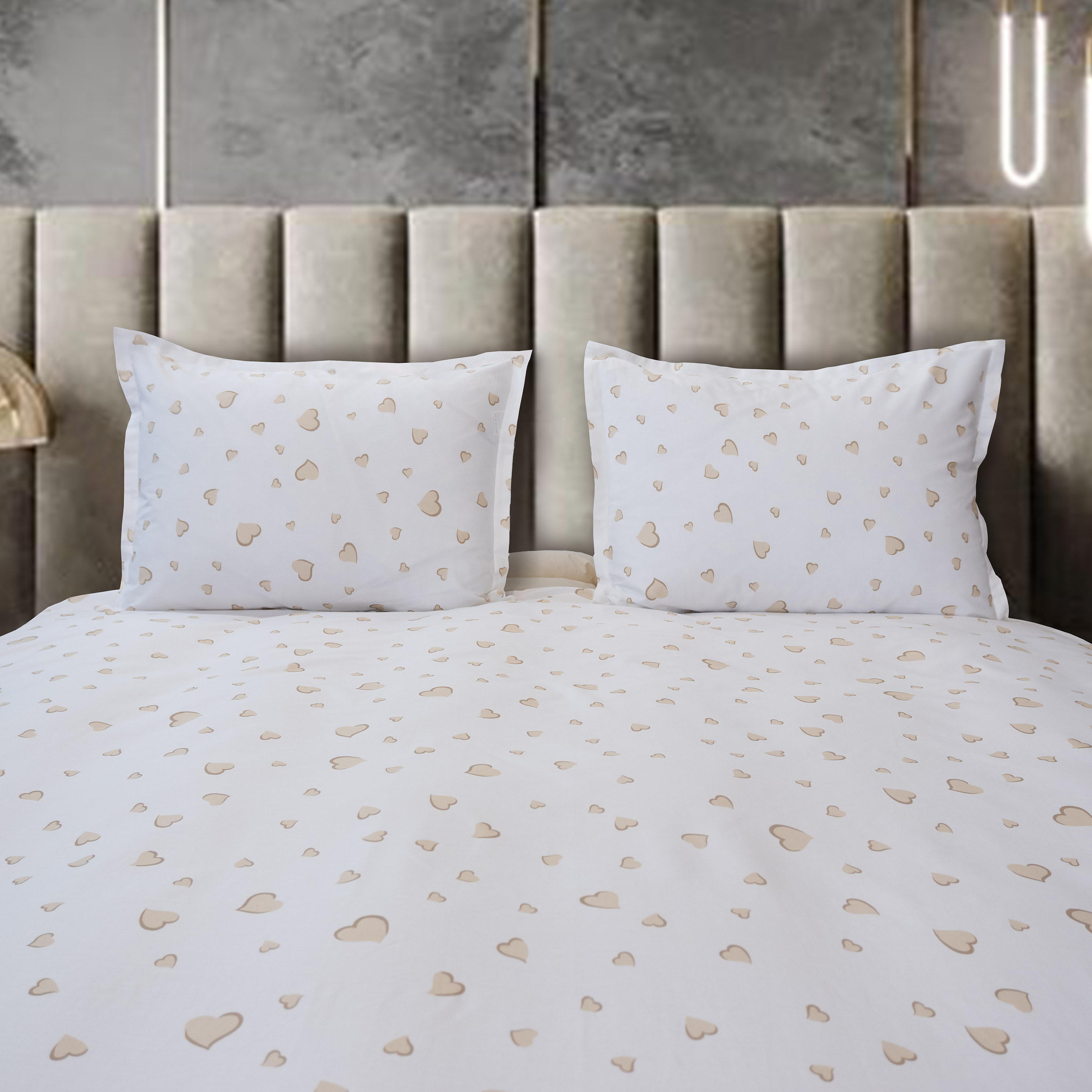 Cuoricini 4 Piece Bedding Set