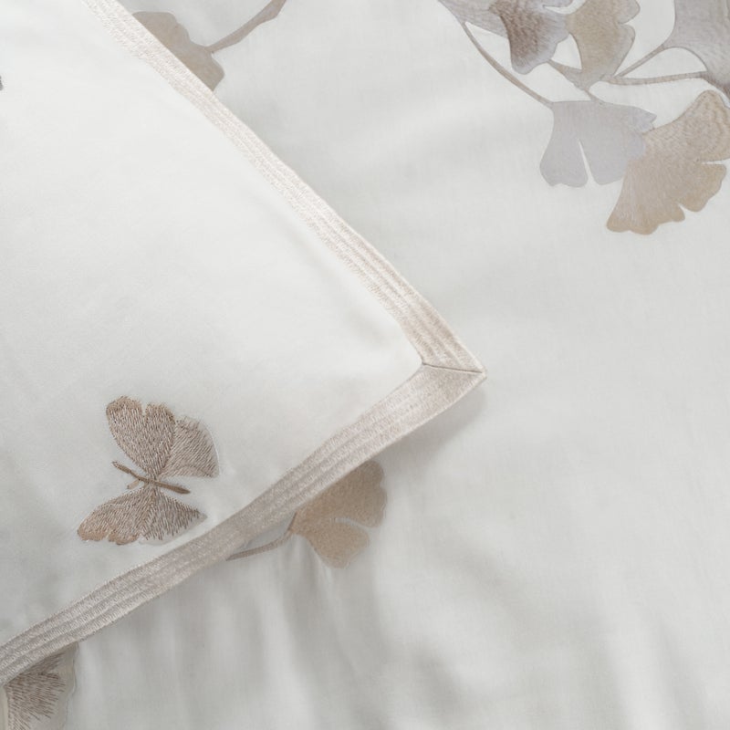 Butterfly Gingko Gold 4 Piece Bedding Set