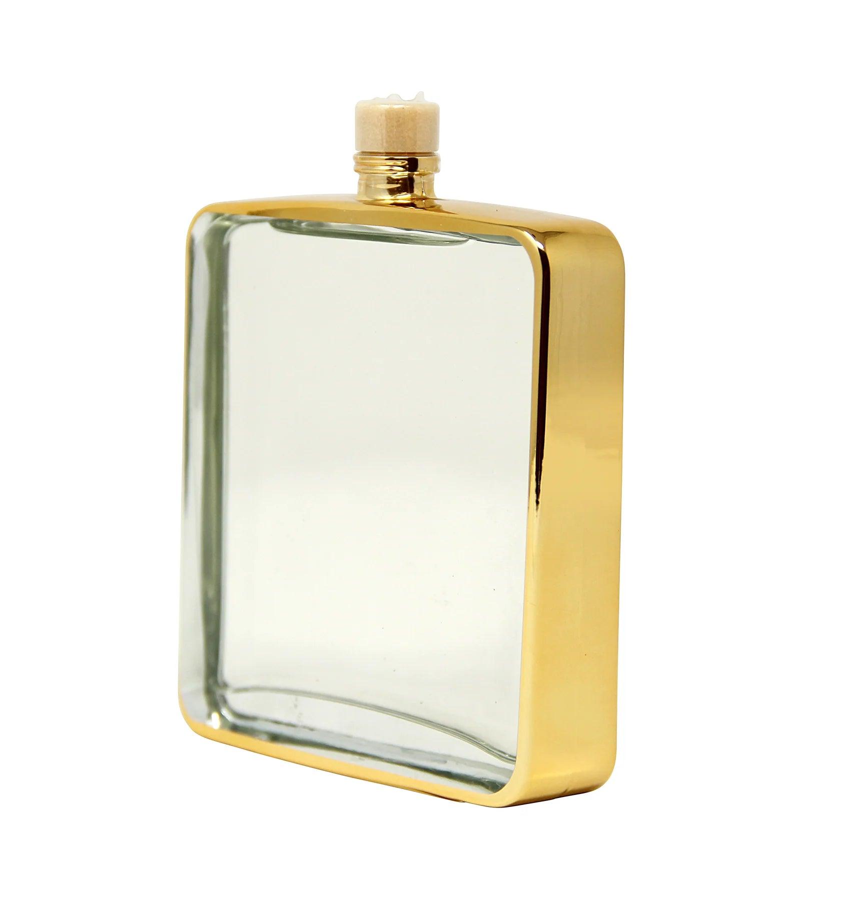Gold Framed Square Shaped Diffuser, "Lily Of The Valley" Scent - Elegant Linen