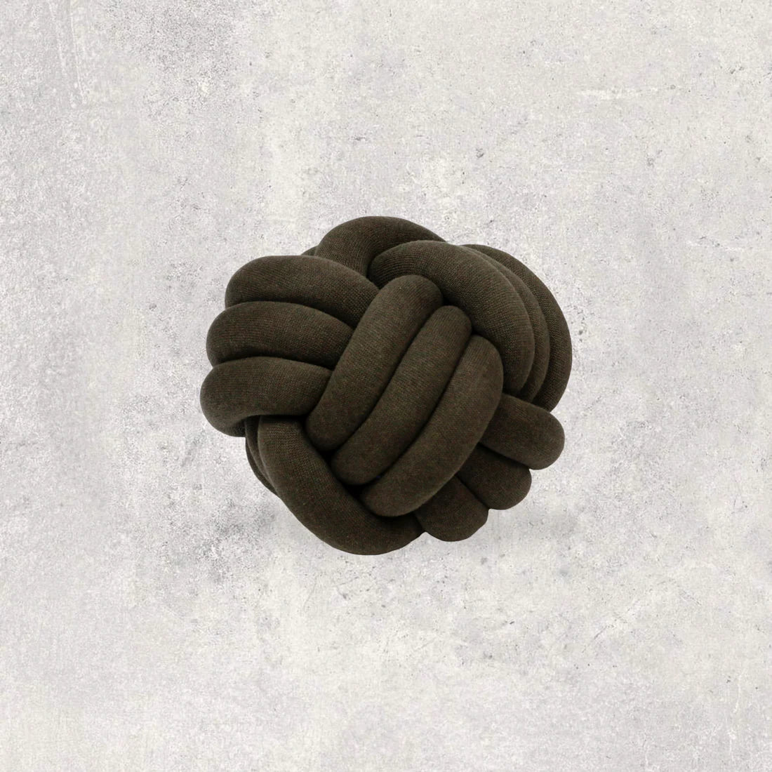 Knot Pillow- Hunter Mel