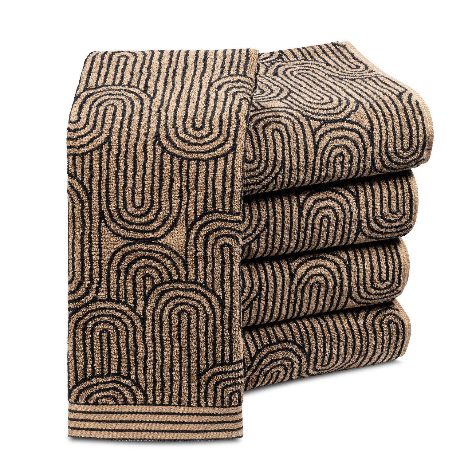 Grid Hand Towel - Elegant Linen