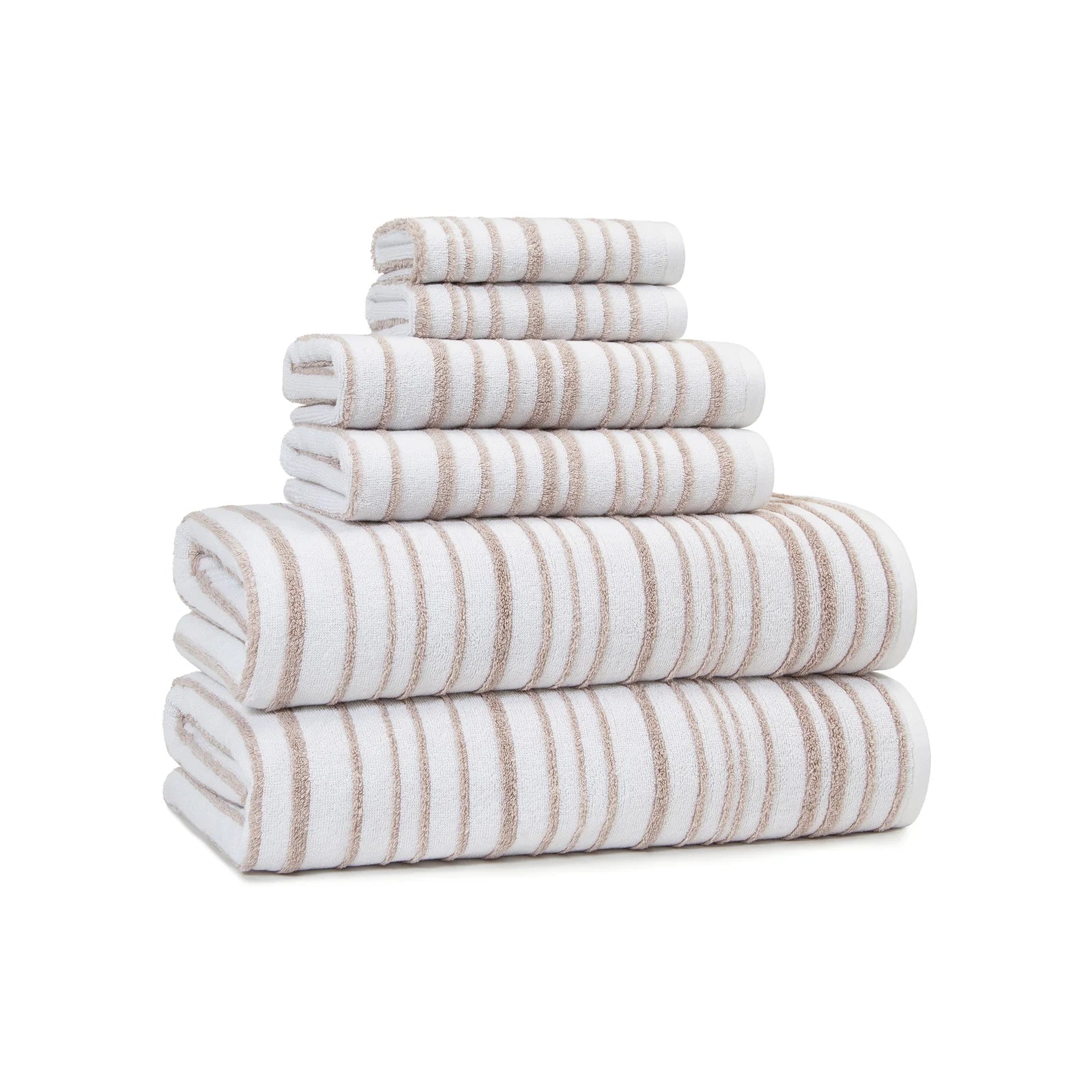 Hudson Stripe Towels