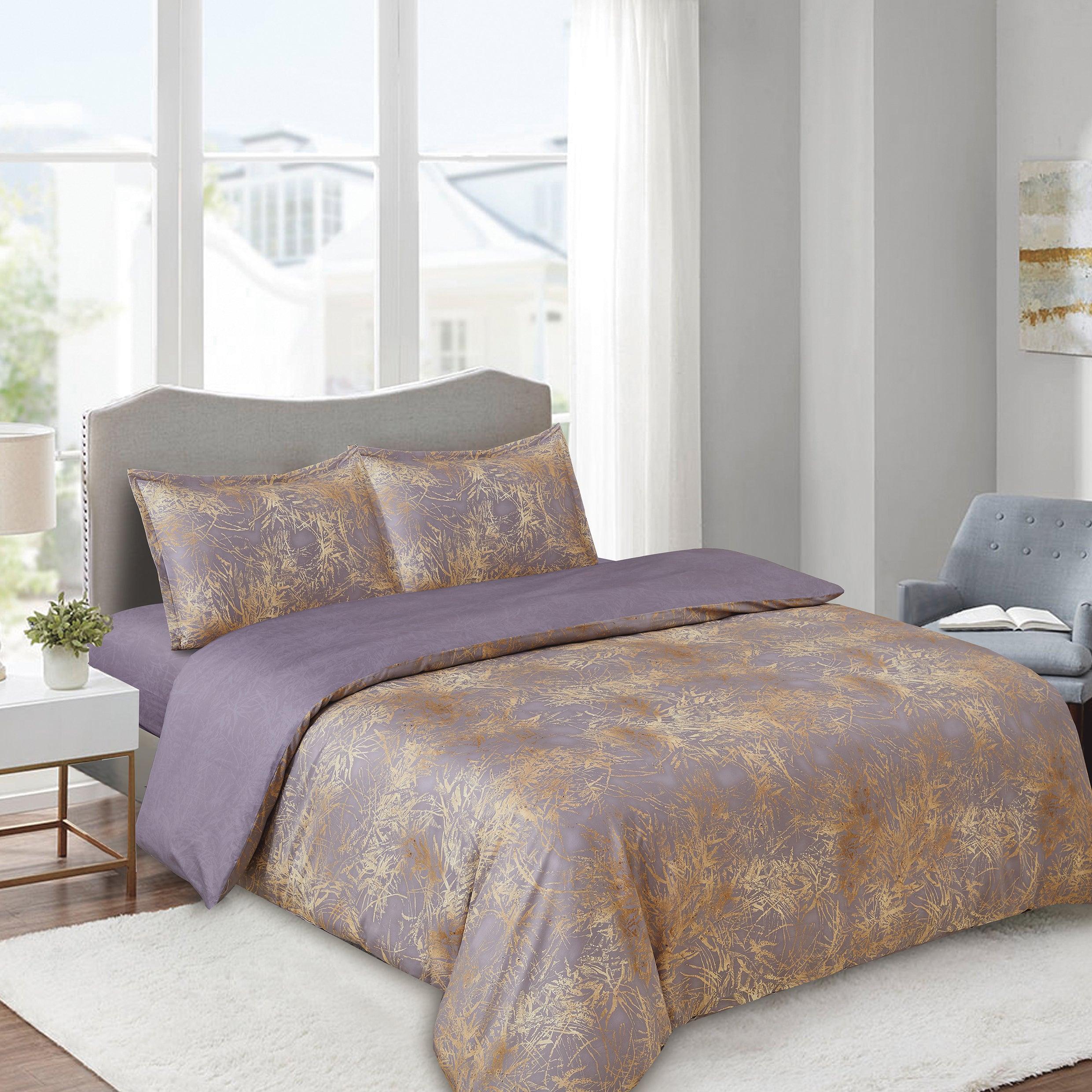 Mercury 4 Piece Bedding Set - Elegant Linen