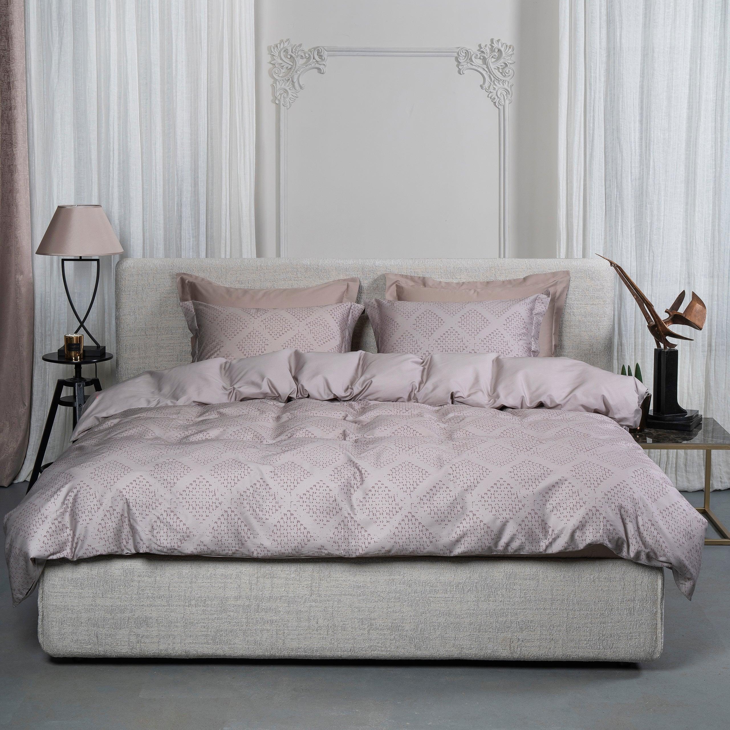 Mesh 4 Piece Bedding Set - Elegant Linen