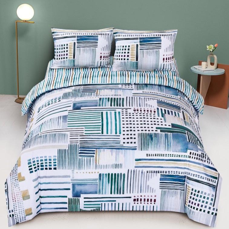 Metropolis 4 Piece Bedding Set