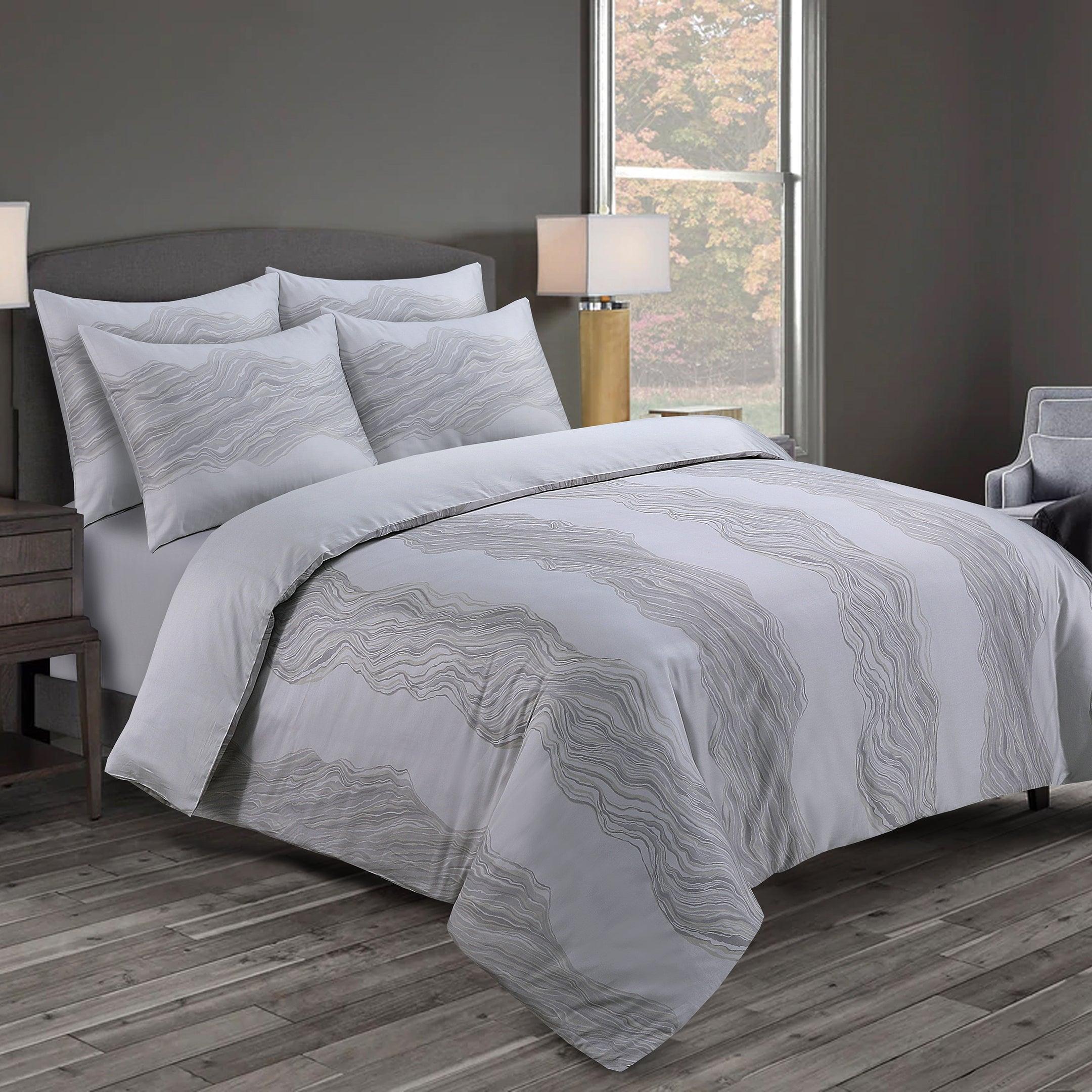 Montclair 4 Piece Bedding Set - Elegant Linen