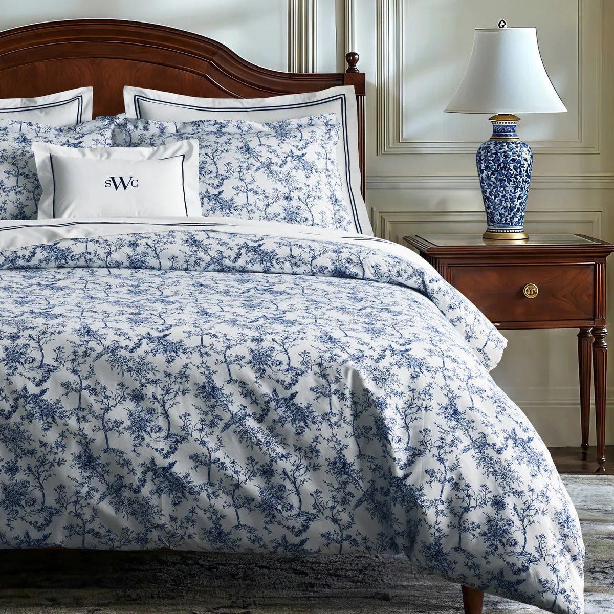 Timeless 4 Piece Toile Bedding Set