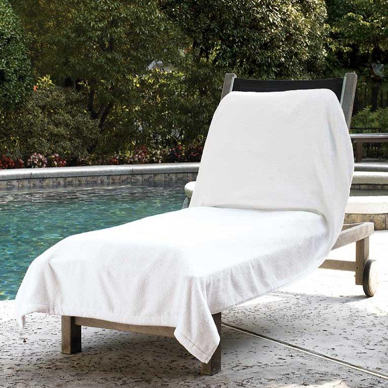 Santino Lounge Chaise Cover - Elegant Linen