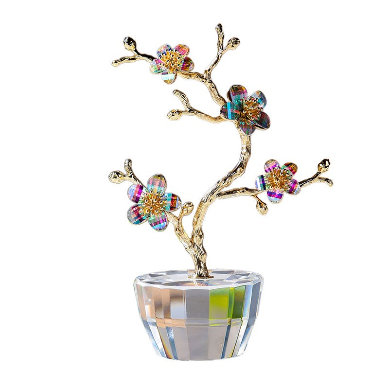 Crystal Floral Plum