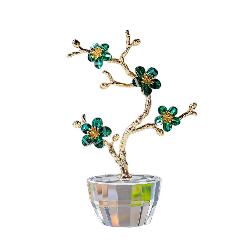 Crystal Floral Plum