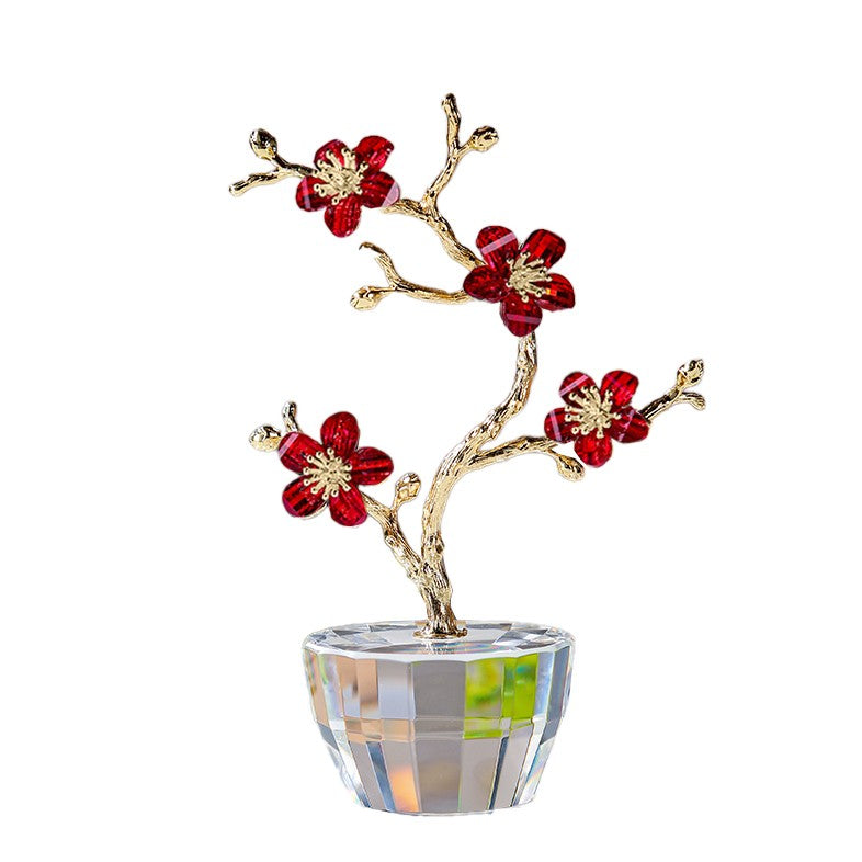 Crystal Floral Plum