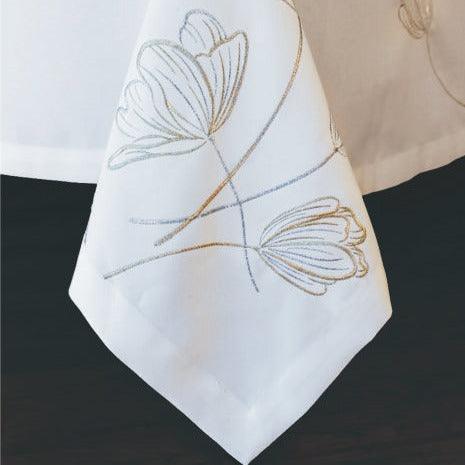 Tulip Tablecloth - Elegant Linen