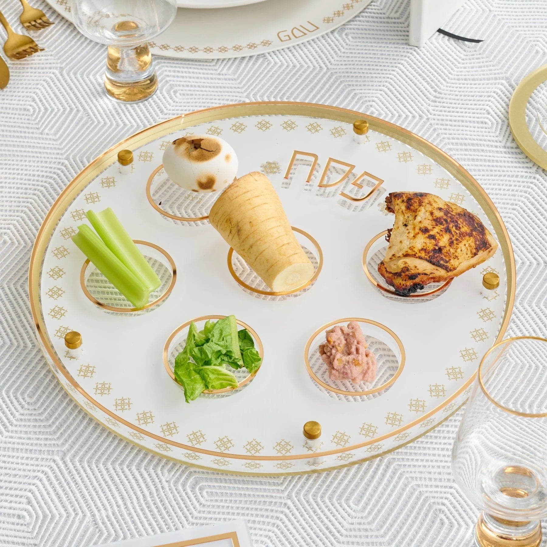 Inspired Seder Plate