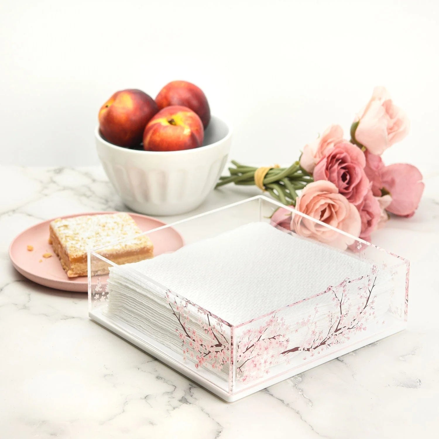 Cherry Blossom Napkin Holder