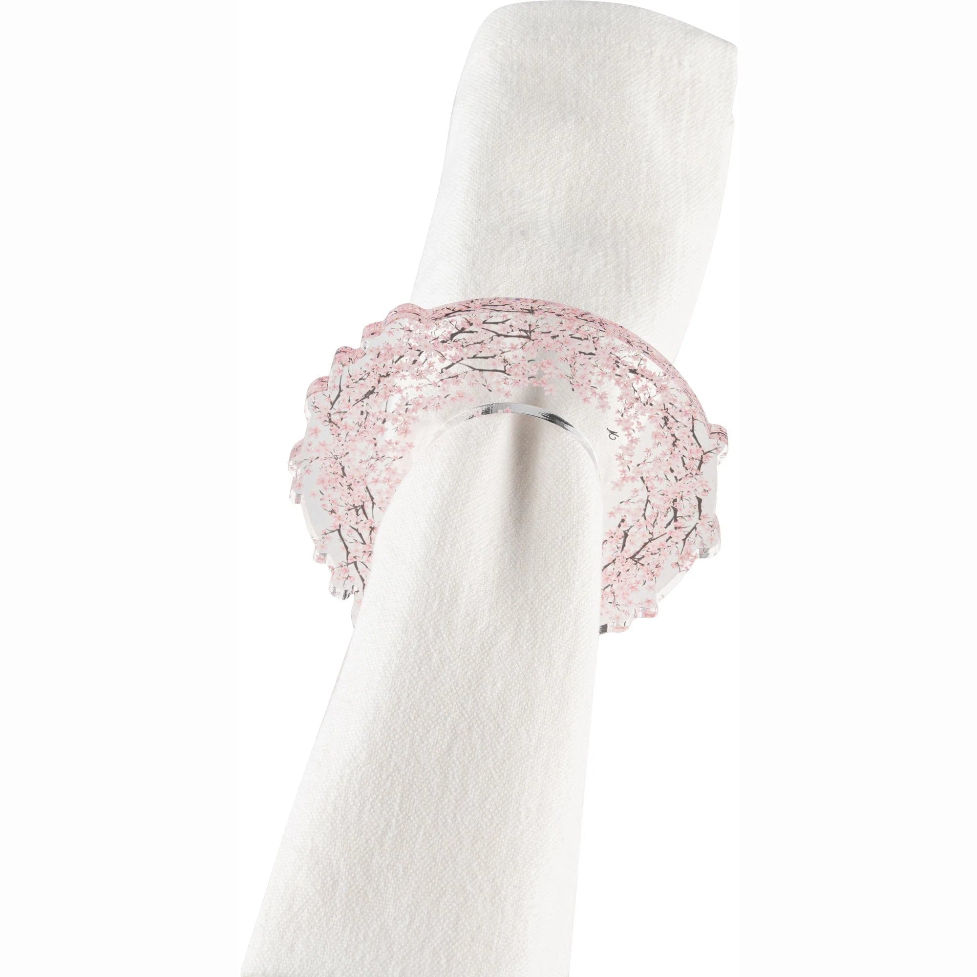 Cherry Blossom Napkin Rings