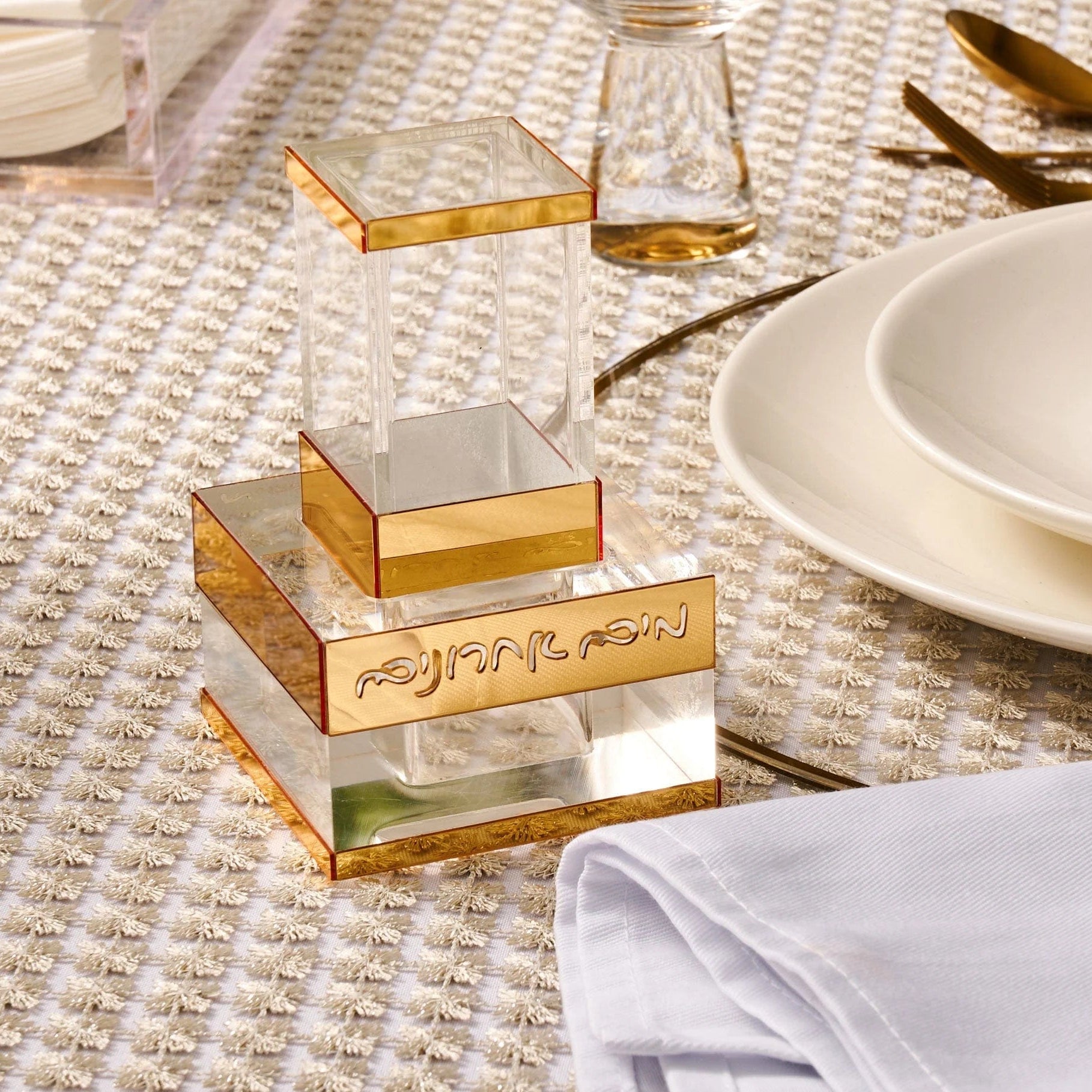 Die-Cut Mayim Achronim Set