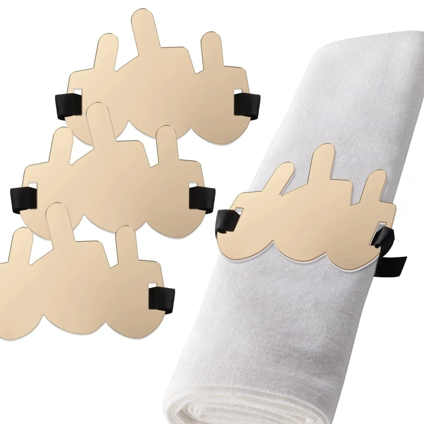 Dreidel Napkin Wraps