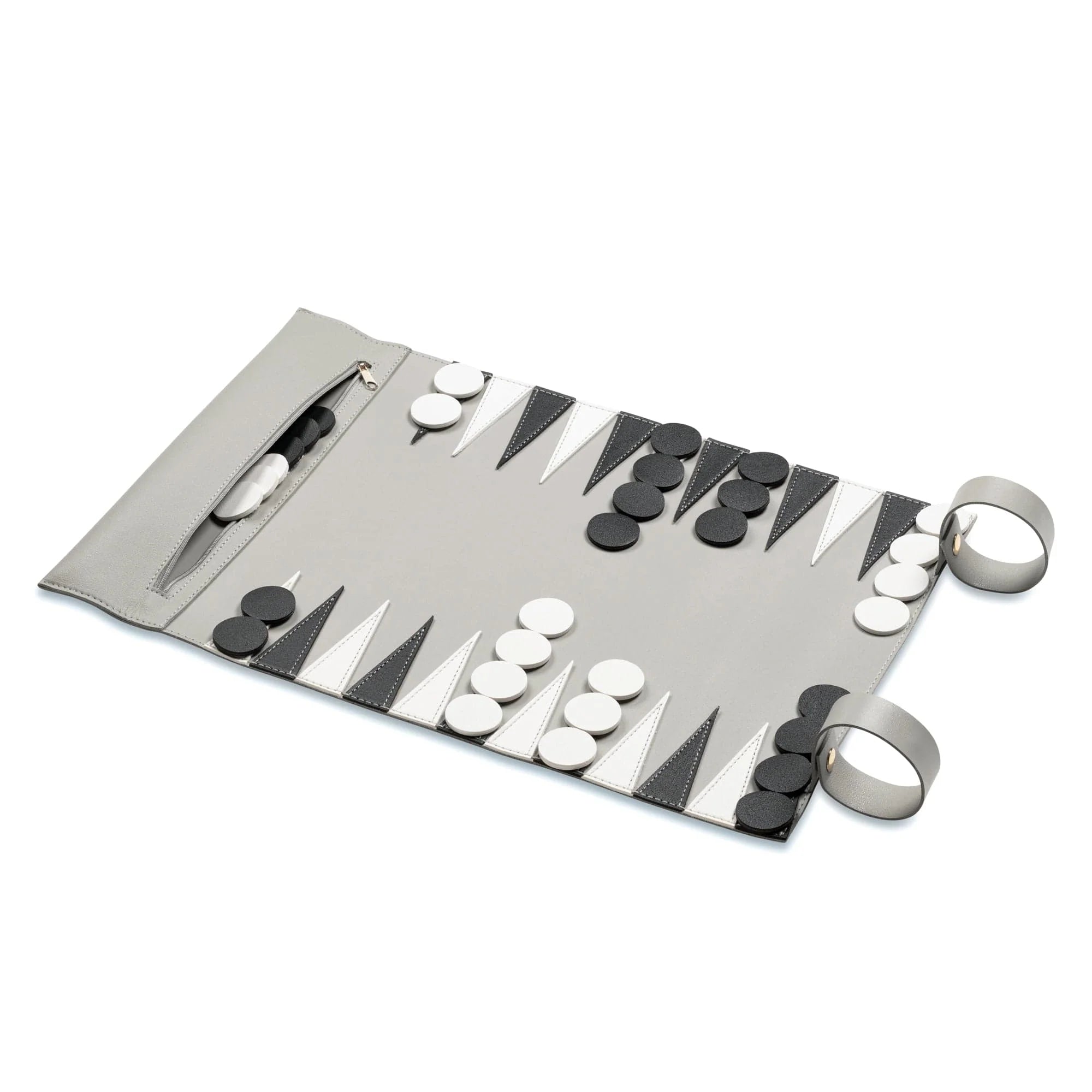 Leather Backgammon Game