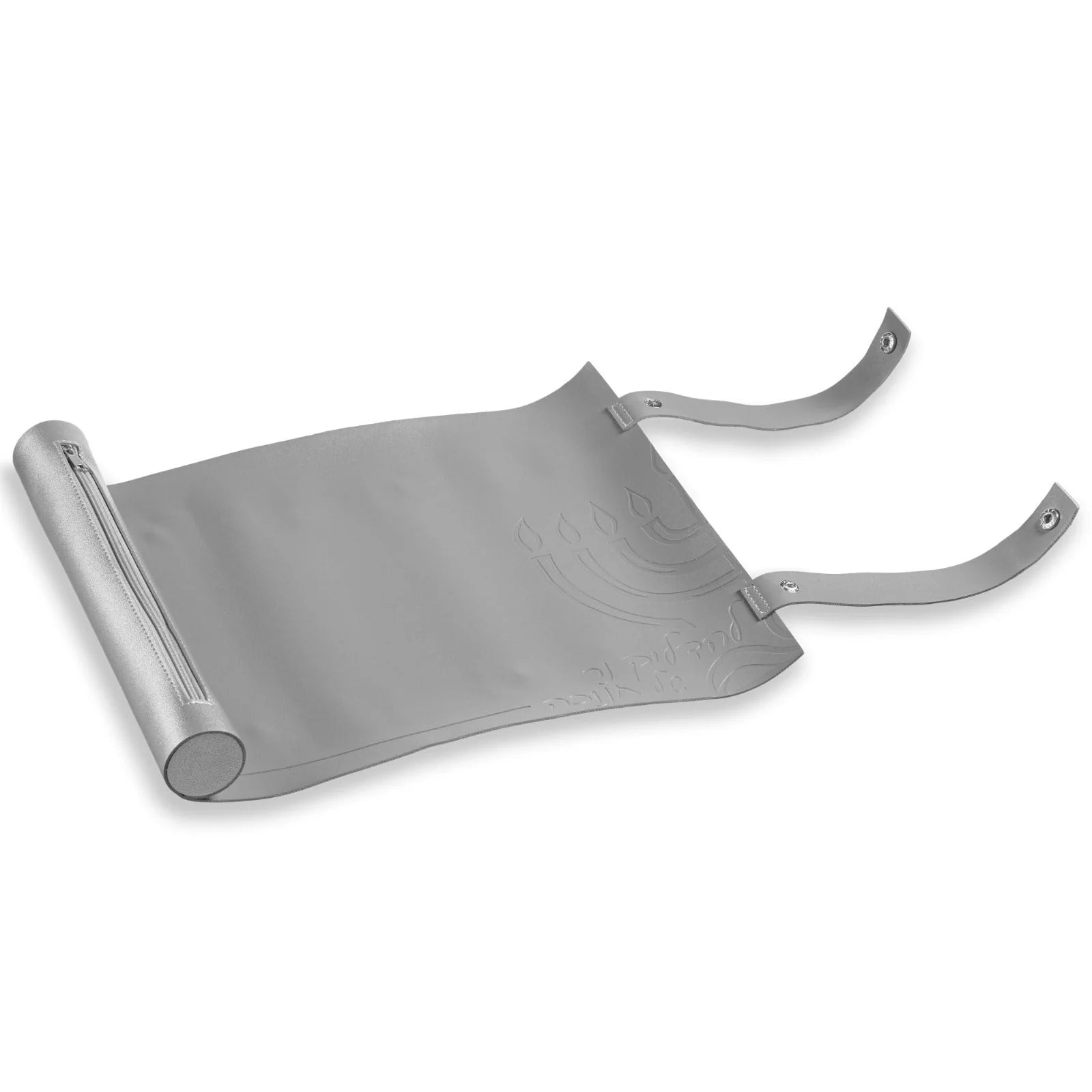 Large Leather Menorah Tray