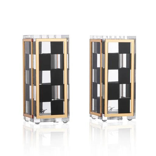 Onyx Salt Shakers