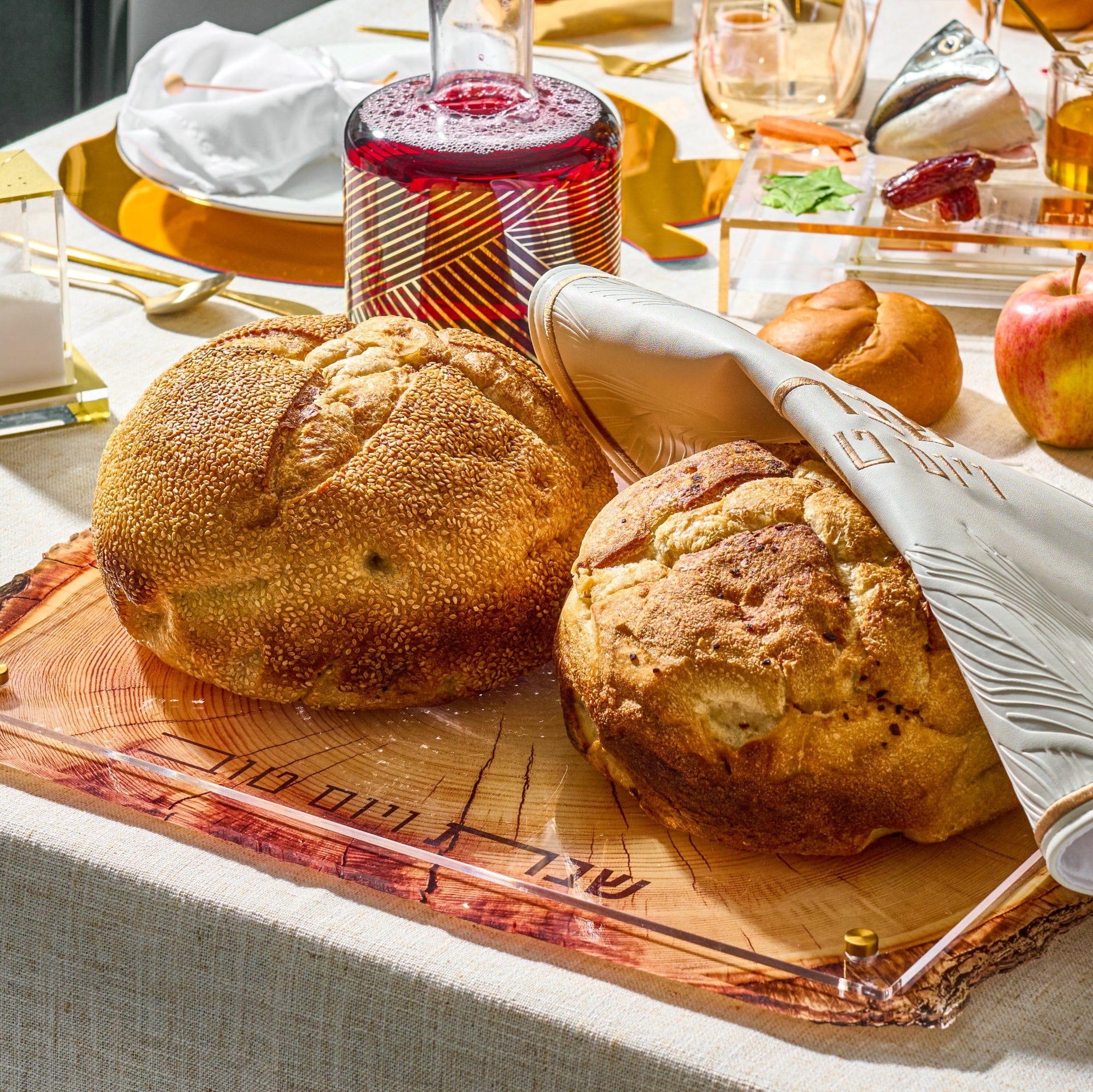 Wooden Challah Board