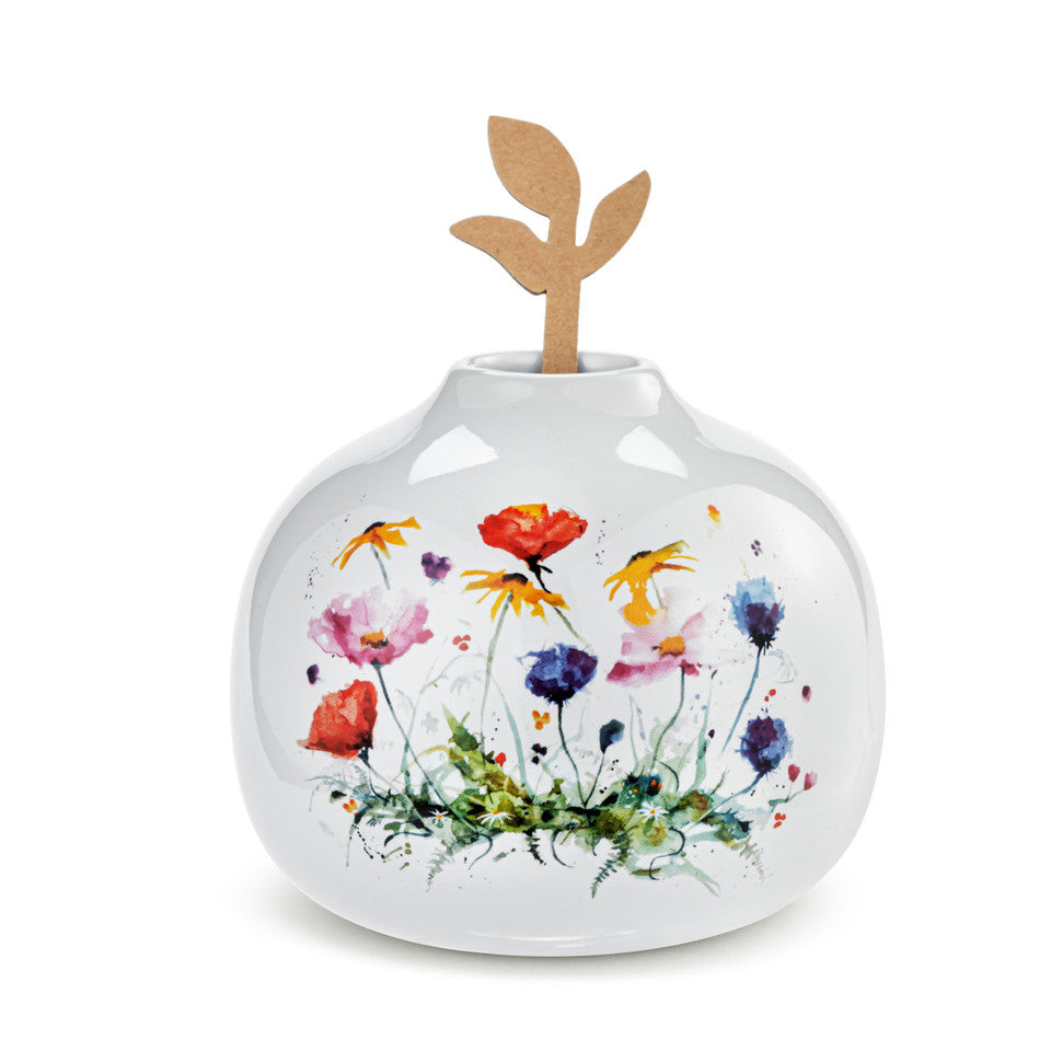 Wildflowers Bud Vase